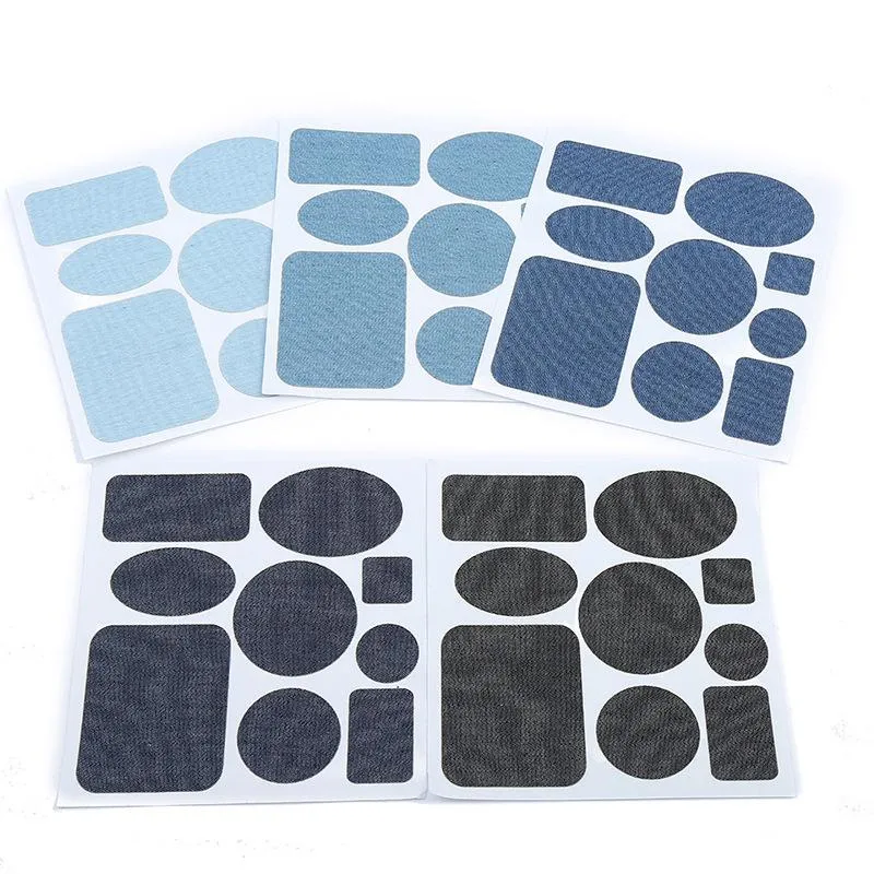 Patch collant de denim