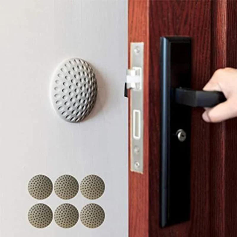 Protecteur de boutons pour la porte en caoutchouc (couleur aléatoire)